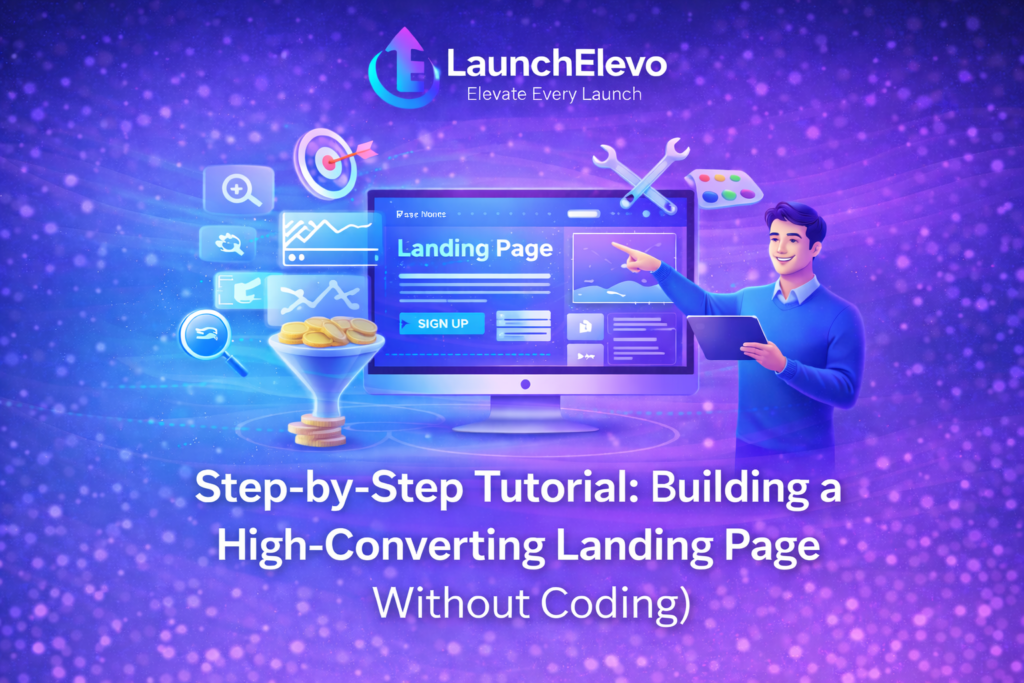 build landing page without coding